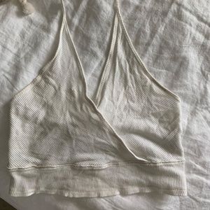 Free people halter crop top